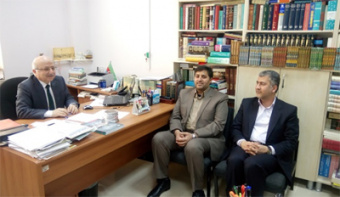 بازدید معاون فرهنگی رایزنی ایران و مدیر آموزش بنیاد سعدی از دانشگاه کریک قلعه ترکیه